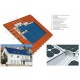 Solrif integrati nel tetto colore nero 300W Moduli solari