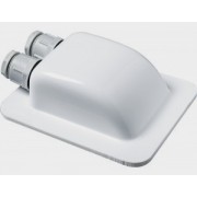 Waterproof double-cable roof outlet