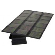 60 watts de panneaux solaires portables repliés