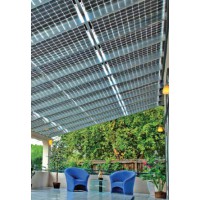 20 Moduli solari trasparenti per portico o altre applicazioni speciali