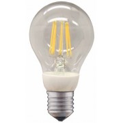 LED 12V-24V 800 lumens E27 bulb warm filament