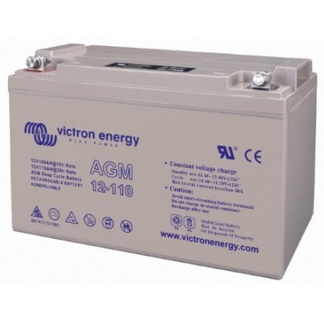 Maintenance-free AGM lead battery12V 126 Ah C100 for hard cycle operation
