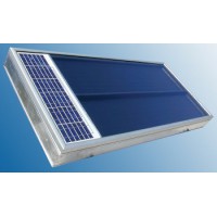 Solar Air Heating Solar Twin 2.0 for alpine huts, hunting lodges, etc.