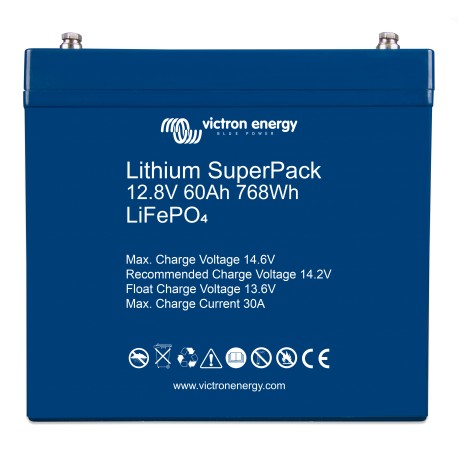 Batteria Blueline ai polimeri di litio da 12 Volt, 60 Ah